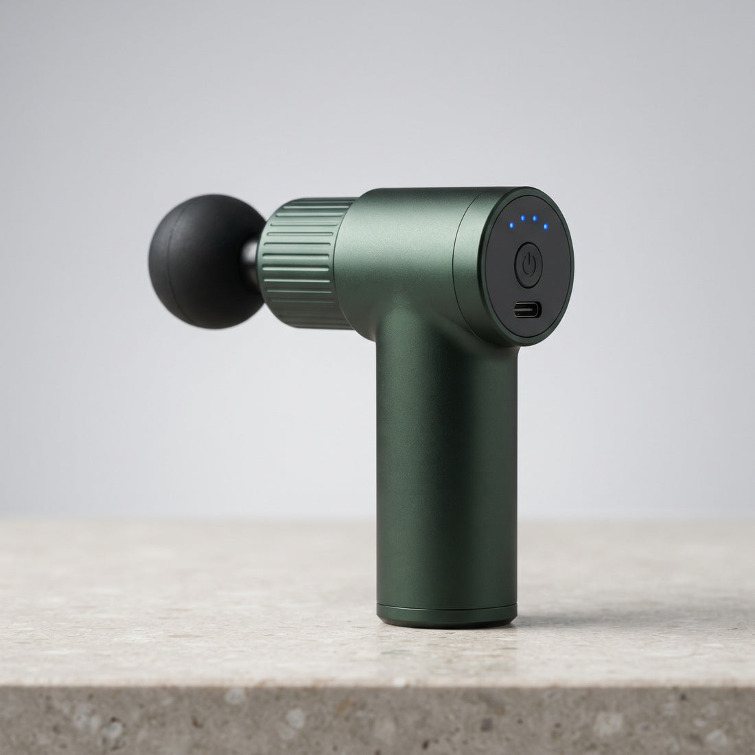 Mini pistola massaggiante ElectriFlow verde