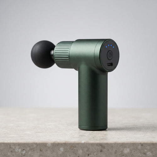 Mini pistola massaggiante ElectriFlow verde